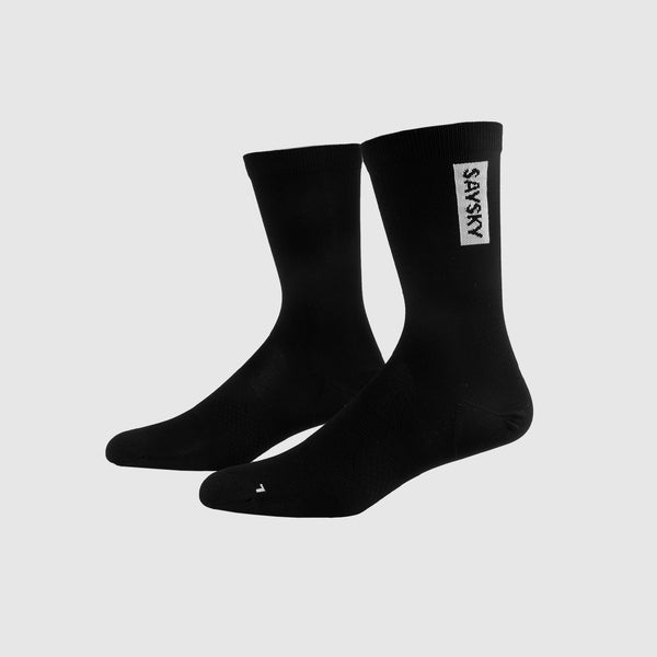 SAYSKY Logo High Combat Socks 100 CHAUSSETTES BLACK