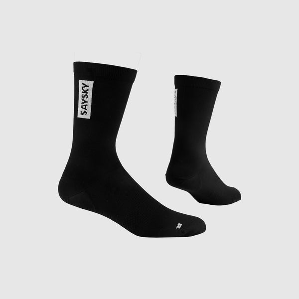 SAYSKY Logo High Combat Socks 100 CHAUSSETTES BLACK