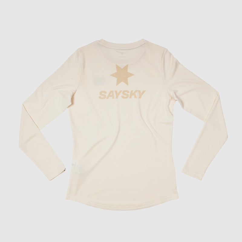 SAYSKY Logo Motion Long Sleeve LONG SLEEVES 102 - WHITE