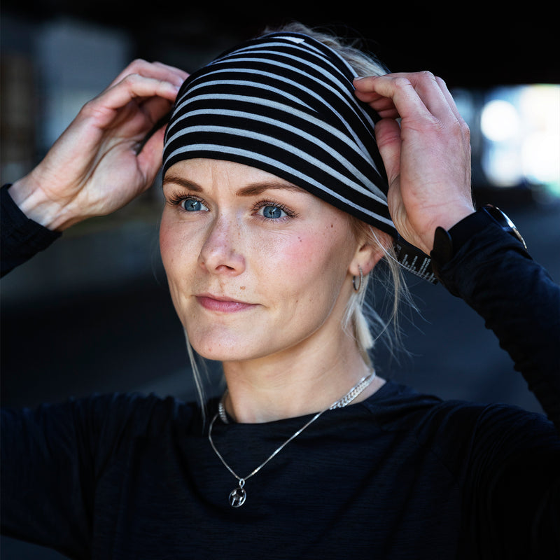 SAYSKY Merino 165 Scarf/Headband CASQUETTES 002 - STRIPES