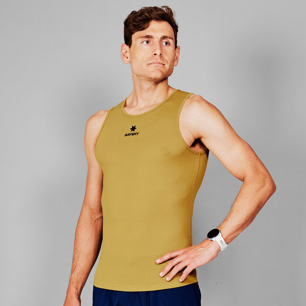 SAYSKY Mesh Base Layer Singlet DÉBARDEUR 409 - YELLOW