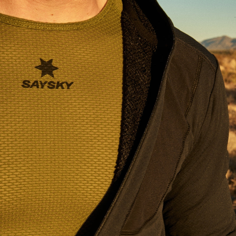 SAYSKY Mesh Base Layer Singlet DÉBARDEUR 313 - GREEN