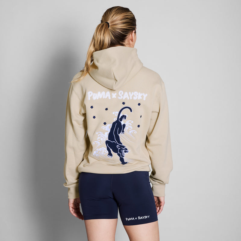 SAYSKY PUMA X SAYSKY HOODIE SWEATSHIRTS 801 - BEIGE