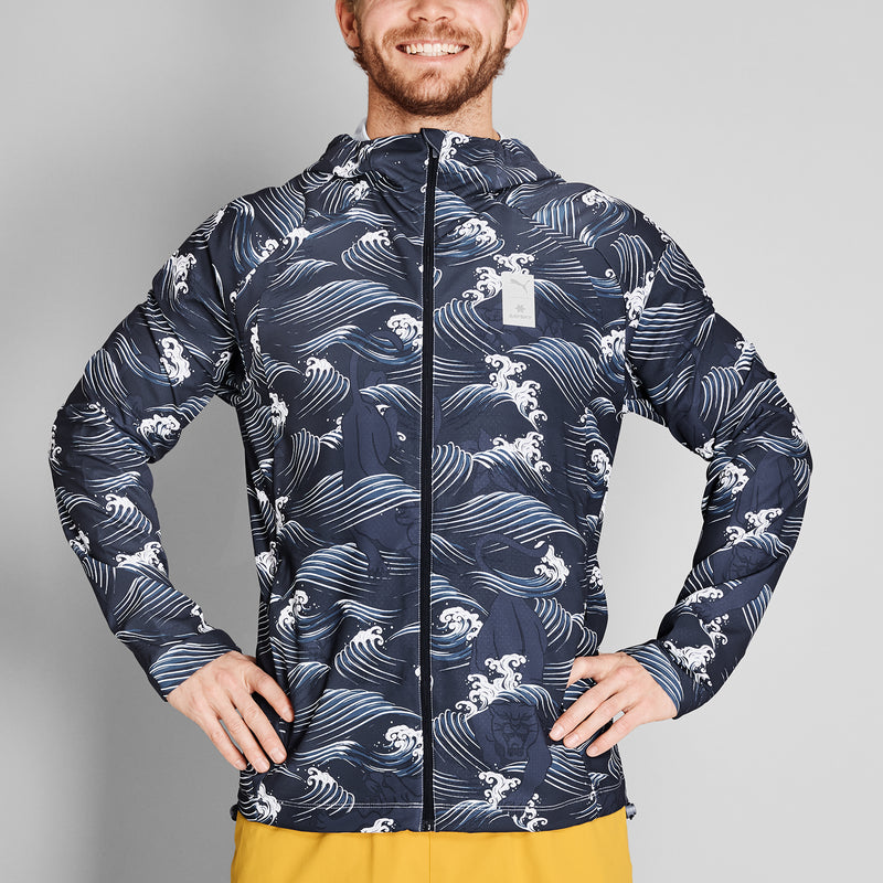 SAYSKY PUMA X SAYSKY JACKET VESTES 1013 - BLUE AOP