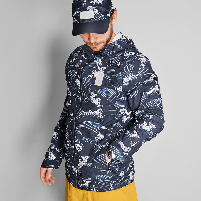 SAYSKY PUMA X SAYSKY JACKET VESTES 1013 - BLUE AOP