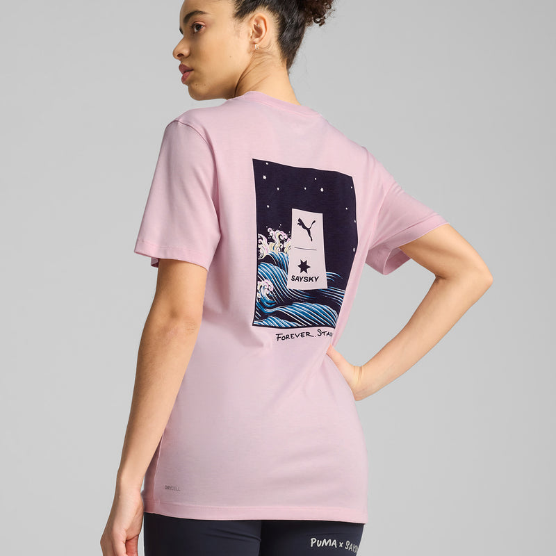 SAYSKY PUMA X SAYSKY T-SHIRT T-SHIRTS 504 - PINK