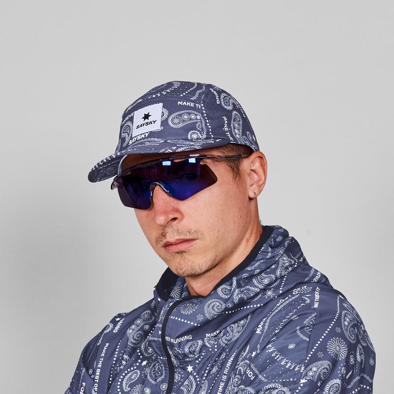 SAYSKY Paisley Combat Cap 103 CASQUETTES 1020 - BLUE PAISLEY AOP