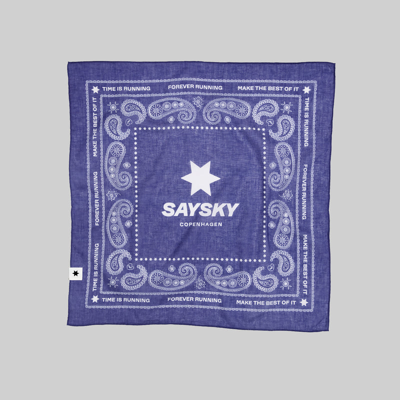 SAYSKY Paisley Scarf ACCESSOIRES 207 - BLUE