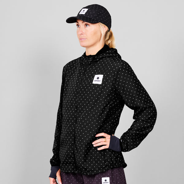 SAYSKY Reflective Polka Blaze Jacket VESTES 1018 - BLACK AOP