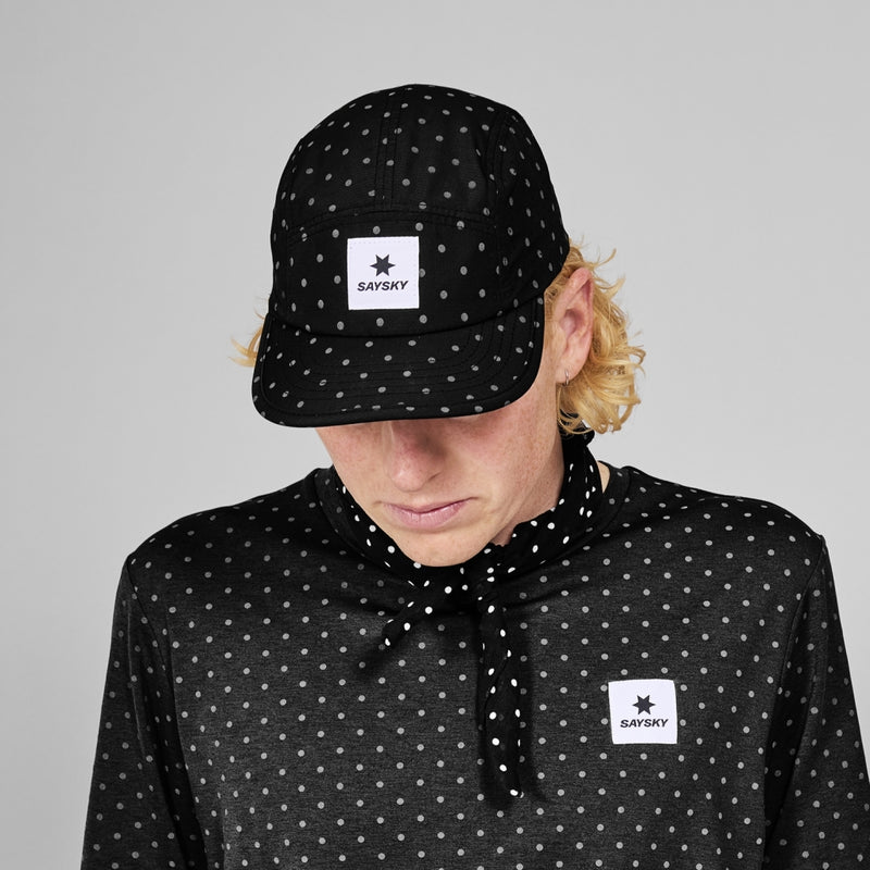 SAYSKY Reflective Polka Combat Cap 103 CASQUETTES 1018 - BLACK AOP