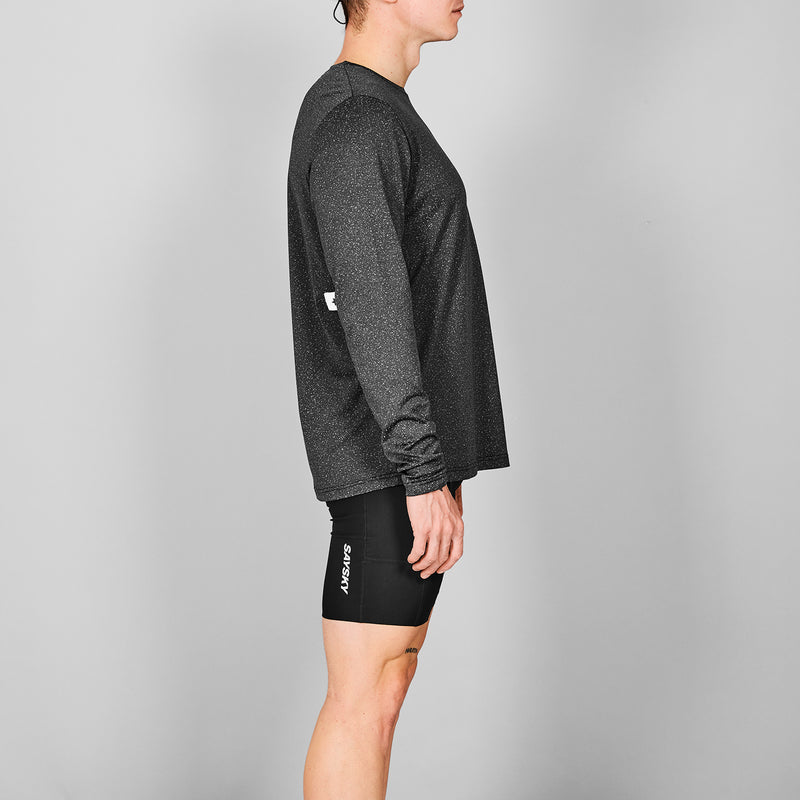 SAYSKY Reflective Universe Pace Long Sleeve LONG SLEEVES 901 - BLACK