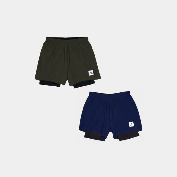 Pace 2 in 1 Shorts 5" - 2 Pack