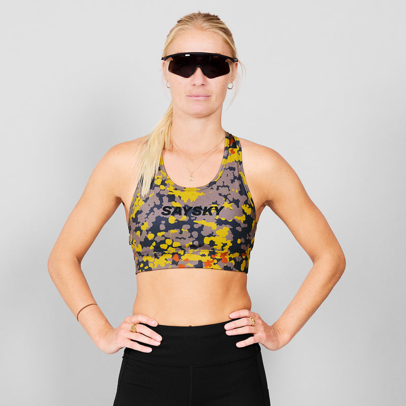 SAYSKY W Camo Combat Sports Bra BRASSIÈRES 1019 - CAMO AOP